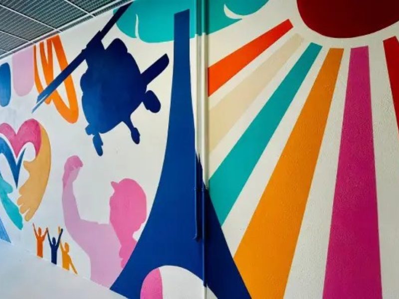 Fresque collective : vos équipes peignent, l&rsquo;œuvre reste au mur